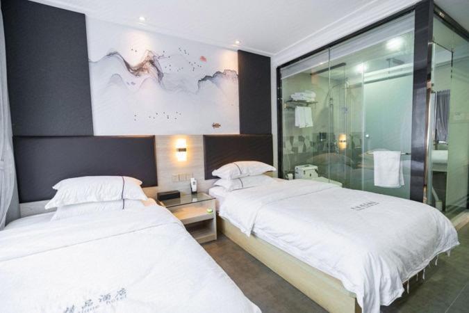 Shenzhen Hualian Boutique Hotel Exterior foto